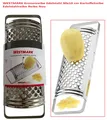 Produktbild: WESTMARK Kronenreibe Edelstahl 30x10 cm Kartoffelreibe Edelstahlreibe Reibe Neu