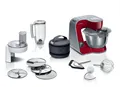 Produktbild: BOSCH Küchenmaschine Serie 4 MUM5X720, integr. Waage, Durchlaufschnitzler, Mixer, rot, 1000 W, 3,9 l Schüssel, 3 Scheiben, Schüssel, Knethaken/Rühr-/Schlagbesen, spülmaschinenfest