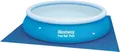 Produktbild: Bestway Flowclear™ quadratische Bodenplane, 488 x 488 cm, für Aufstellpools