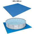 Produktbild: 488x488cm Bodenplane Schutzplane Unterlegmatte von BESTWAY für Swimmingpool