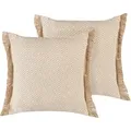 Produktbild: Beliani Dekokissen, Beige, Textil, 45x45 cm, Wohntextilien, Kissen, Dekokissen