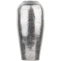 Produktbild: Beliani Dekovase, Silber, Stein, Stadtarchitektur, 48 cm, Dekoration, Vasen, Keramikvasen