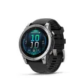 Produktbild: GARMIN fēnix E 47 mm Smartwatch schwarz, silber