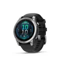 Produktbild: GARMIN fenix E Smartwatch 47 mm, schwarz, silber 010-03025-00