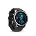 Produktbild: Garmin Fenix E, Schwarz/Silber 47 mm AMOLED