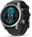 Produktbild: Garmin Fenix E Smartwatch Edelstahl 1,3 Zoll 47MM Silikonarmband