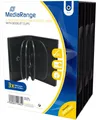 Produktbild: Mediarange DVD-Hülle 3 Mediarange DVD Hüllen 10er Box 33 mm für je 10 BD / CD / DVD schwarz