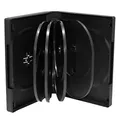 Produktbild: MediaRange DVD-Leerhülle für 10 Dics 33mm schwarz 3pcs