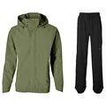 Produktbild: Basil Hoga Fahrrad-Regenanzug Olive Green S