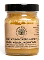 Produktbild: 450g Reiner, roher Wildblumenhonig 100% natürlichen – ungefiltert, unerhitzt, nicht pasteurisiert, direkt aus dem Bienenstock - Raw Farm