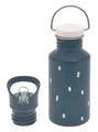 Produktbild: Lässig Bottle Stainless Steel Trinkflasche Happy Prints Midnight Blue dunkelblau