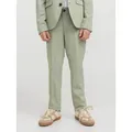 Produktbild: Jack & Jones Junior Anzughose JPRSOLAR elastisch, pflegeleicht, komfortabel unifarben, modisch, slim fit, Web grün 140