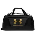 Produktbild: UNDER ARMOUR Unisex Sporttasche Umhängetasche Reisetasche Undeniable 5.0 Duffle, Farbe:Schwarz, Artikel:-002 Black Mel. / Gold