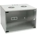 Produktbild: HMF 65707-07 Serverschrank Netzwerkschrank 7HE Unmontiert 19 Zoll Rack Lichtgrau