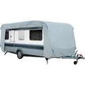 Produktbild: GreenYard Abdeckplane für Wohnwagen oder Wohnmobile Größe M 550 x 250 x 220 cm