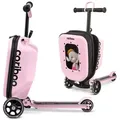 Produktbild: Dreirad-Roller mit Koffer Cariboo iTravel (rosa) - Rosa