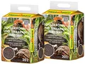 Produktbild: Floragard Schildkrötenerde Schildkrötensubstrat & Terrarienerde - Bodengrund für Terrarien, 40L (2x20L)