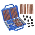 Produktbild: VonLux Reifen Reparatur Set Reifenreparaturset 42tlg Auto Reifen Reparaturset, Flicken Satz, Autoreifen Flickzeug Pannenset für PKW, Motorrad, LKW, ATV, Traktor usw.