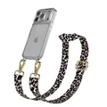 Produktbild: MagSafe Handyhülle mit Band für Apple iPhone 17 Pro Case Umhängekette Leo - Gold