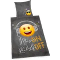 Produktbild: Herding Emotix Bettwäsche 80x80+135x200 cm Music on Bettbezug Kissenbezug