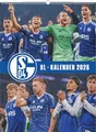 Produktbild: N Neumann - FC Schalke 04 2026 – Wandkalender XL 48x64 cm mit 12 Monatsblättern, internationalem Kalendarium & Spiralbindung, Fußball-Posterkalender mit Spielerfotografien für Fans: XL-Kalender 2025