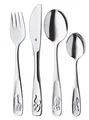 Produktbild: WMF Tiere Kinderbesteck-Set Besteckset 4-teilig mit Tiermotiven Edelstahl