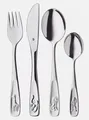 Produktbild: WMF Tiere Kinderbesteck Set Besteckset 4-teilig mit Tiermotiven Edelstahl NEU OV