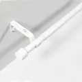 Produktbild: Gardinenstange ausziehbar Flexa Weiß-matt Endstück Kappe 16/19mm – 70-120cm