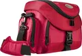 Produktbild: Mantona Premium Fototasche rot/schwarz, gepolstert, für DSLR & DSLM