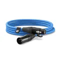 Produktbild: 0698813009954 RØDE XLR3M-B Audio-Kabel 3 m XLR Blau RODE