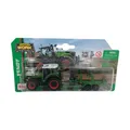 Produktbild: FENDT 209 Vario Traktor mit Anhänger Mini Work Machines Modell Spielzeug MIASTO