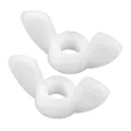Produktbild: Yudesun 10-40Stck Eisenwaren Befestigungen Nylon Flügelmuttern Schrauben Bolzenkappe Hand Festziehen Kunststoff Schmetterlingsmuttern M3-M12