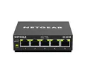 Produktbild: NETGEAR GS305E Managed Switch 5 Port Gigabit Ethernet LAN Switch Plus (Plug-and-Play, Netzwerk Switch Managed, IGMP Snooping, QoS, VLAN, lüfterlos, Robustes Metallgehäuse), Schwarz