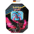 Produktbild: Pokémon-Sammelkartenspiel: Tin-Box Zenit der Könige – Galar-Lavados (1 holografische Karte & 4 Boosterpacks) Deutschsprachige Version
