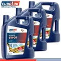 Produktbild: EuroLub 3 x 5 l WIV ECO 5W-30 Motoröl VW BMW Mercedes Porsche