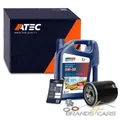 Produktbild: ATEC ÖLWECHSELSET + 5W-30 MOTORÖL FÜR SUZUKI SWIFT VITARA TOYOTA RAV 1.0 / 2.7