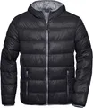 Produktbild: Men's Down Jacket black/grey, Gr. XXL