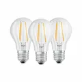 Produktbild: Osram LED Base E27-Sockel, Ersetzt 60 Watt, Warmweiß - 2700 Kelvin, 3er-Pack