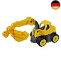 Produktbild: BIG - Power-Worker Mini Bagger - Baggerfahrzeug geeignet als Sandspielzeug und