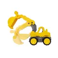 Produktbild: BIG Power Worker Mini Bagger gelb - Sandspielzeug Strandspielzeug