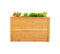 Produktbild: Hochbeet Gemüsebeet Holz Natur Pflanzenbeet Kräuterbeet Westmann 130x65x84cm