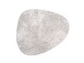 Produktbild: LIND DNA Platzset HIPPO Untersetzer Curve white-grey 11 x 13 cm, Glass Mat Curve Hippo White-Grey