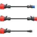 Produktbild: Adapterset für Gemini flex 22 kW, 3-teiliges Set schwarz, 30cm