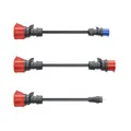 Produktbild: go-e Adapterset für Gemini Flex 22 kW Ladestation auf CEE rot 32A / CEE blau 16 A / 230V Haushaltssteckdose