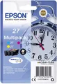 Produktbild: Epson Druckerpatrone T2705, 27 Original Kombi-Pack Cyan, Gelb, Magenta C13T27054012