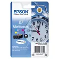 Produktbild: Epson Original 27 Tinte Wecker Tripack C/M/Y - Druckerpatrone