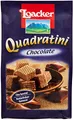 Produktbild: 6x Loacker Quadratini chocolate schoko schokolade Würfel Waffeln kekse 125g