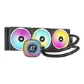 Produktbild: CORSAIR iCUE LINK H150i LCD-Flüssig-CPU-Kühler - 360mm AIO - QX120 RGB-Lüfter - 2,1