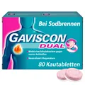 Produktbild: GAVISCON® Dual Kautabletten mit Zweifachwirkung gegen Sodbrennen