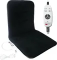 Produktbild: Delindo Lifestyle Beheizbare Sitzauflage für Bürostuhl, Stulkissen 43x94 cm, mit 3 Temperaturstufen, mit Abschaltautomatik, 2 Heizzonen